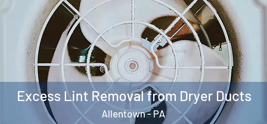 Excess Lint Removal from Dryer Ducts Allentown - PA